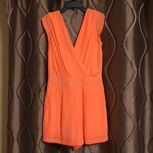 Peach Romper